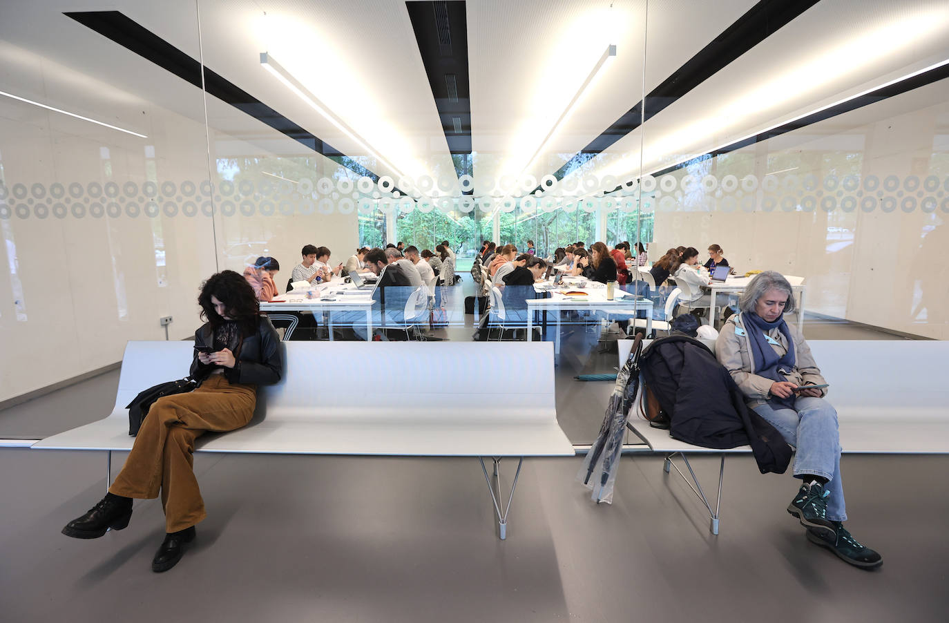 Fotos: Un paseo por la Biblioteca Grupo Cántico de Córdoba