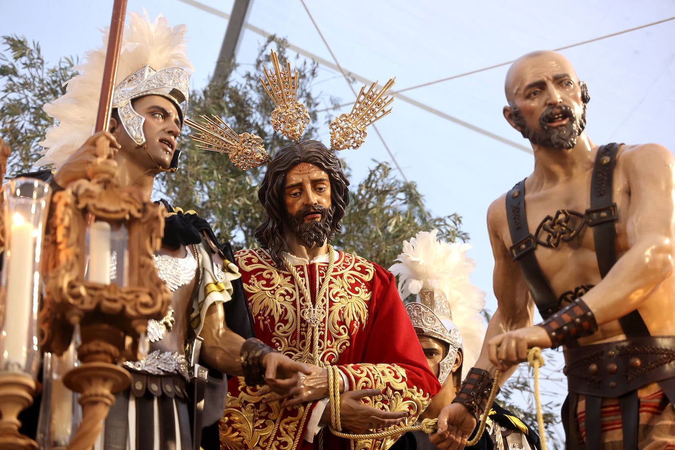 Las imágenes de la hermandad del Prendimiento en la Semana Santa de Córdoba 2024