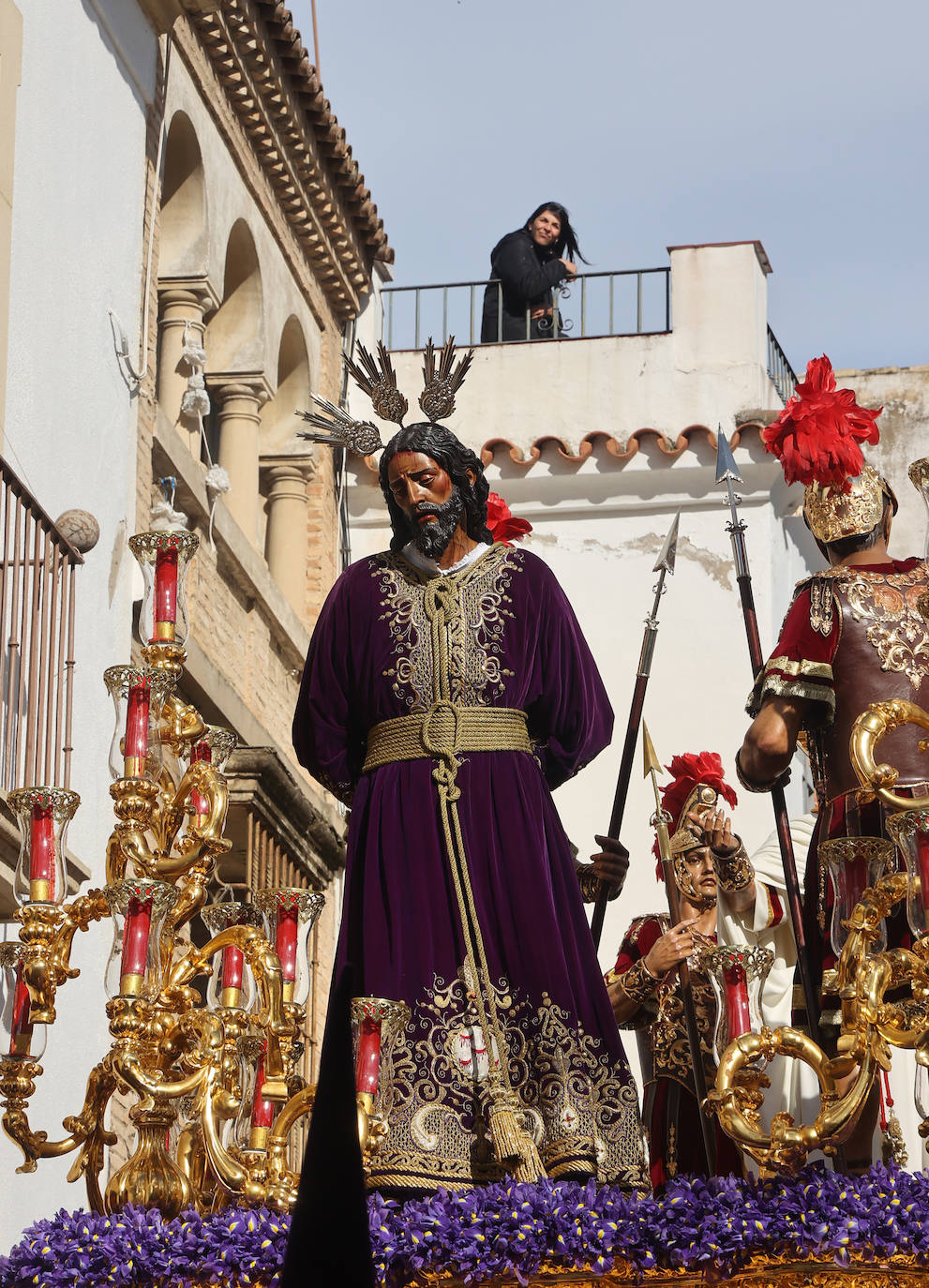 Las imágenes de la hermandad de la Sangre de la Semana Santa de Córdoba 2024