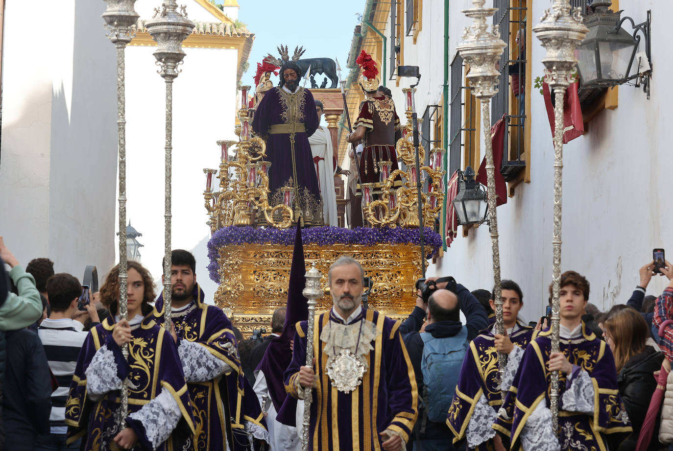 Las imágenes de la hermandad de la Sangre de la Semana Santa de Córdoba 2024