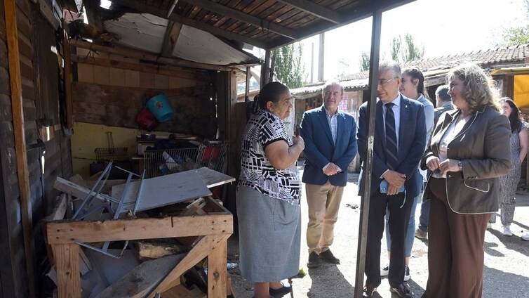 Ocupan una casa adquirida por el Ayuntamiento para el realojo del último poblado chabolista de Burgos
