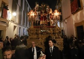 Las imágenes del traslado del Prendimiento por lluvia en la Semana Santa de Córdoba 2024