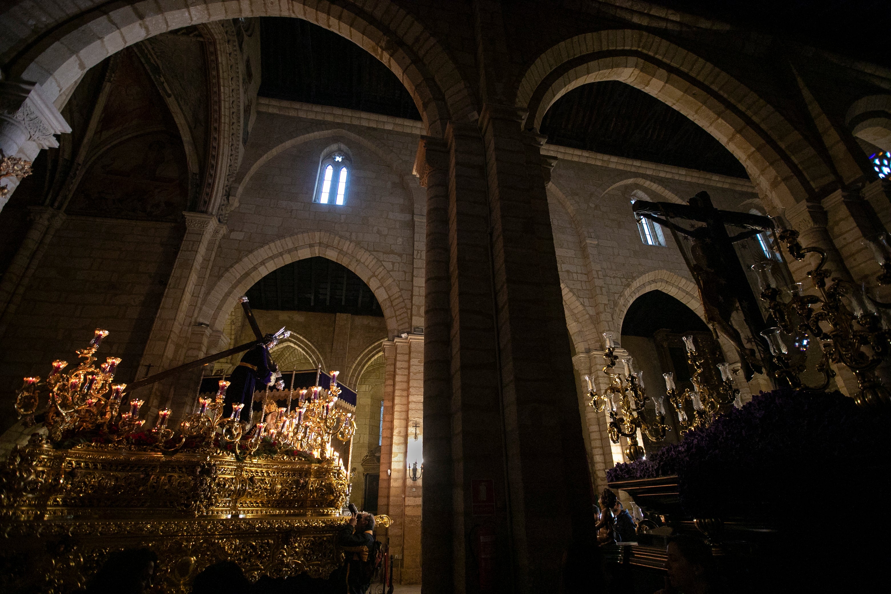 Las imágenes del a hermandad del Calvario del a Semana Santa de Córdoba 2024