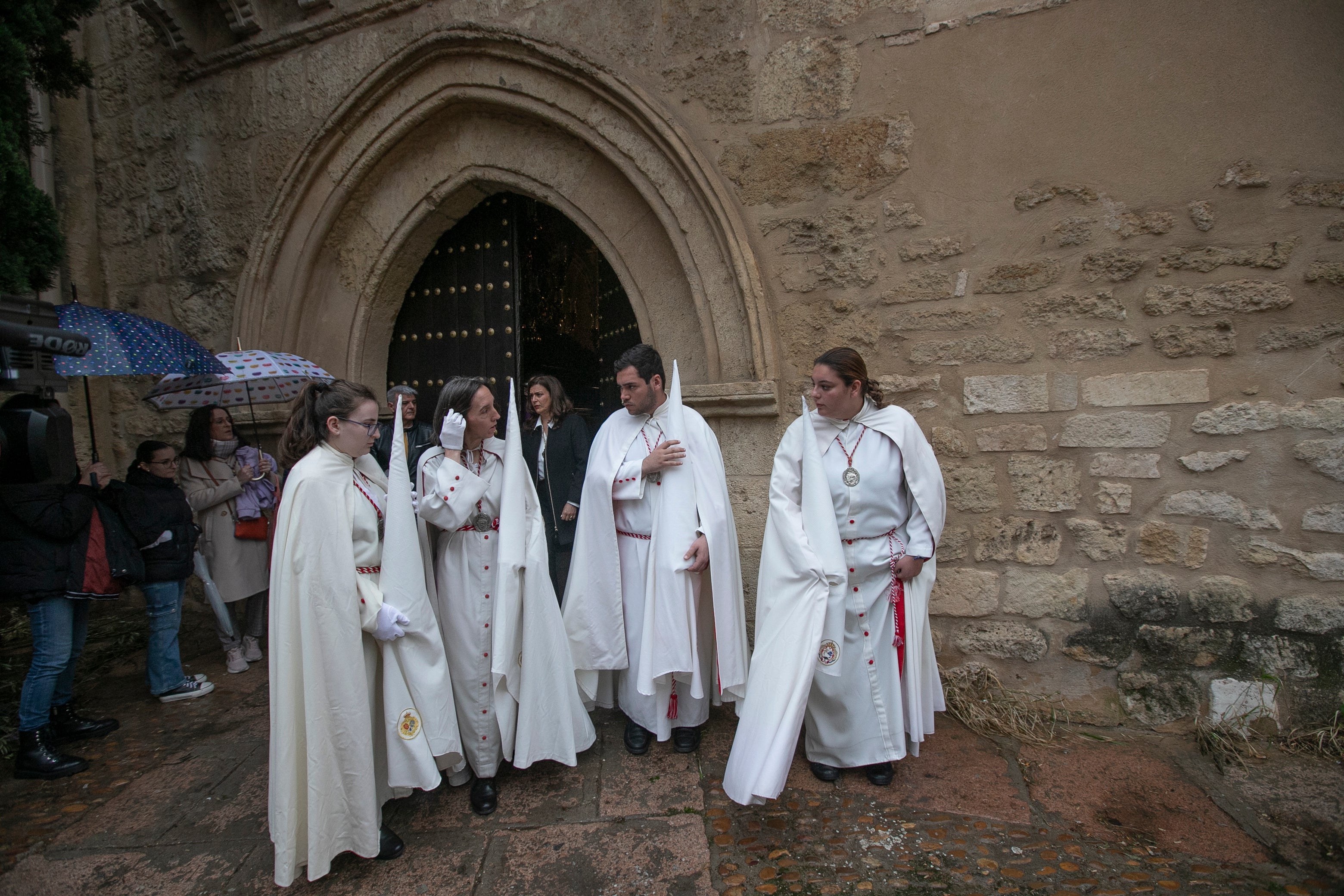 Las imágenes del a hermandad del Calvario del a Semana Santa de Córdoba 2024