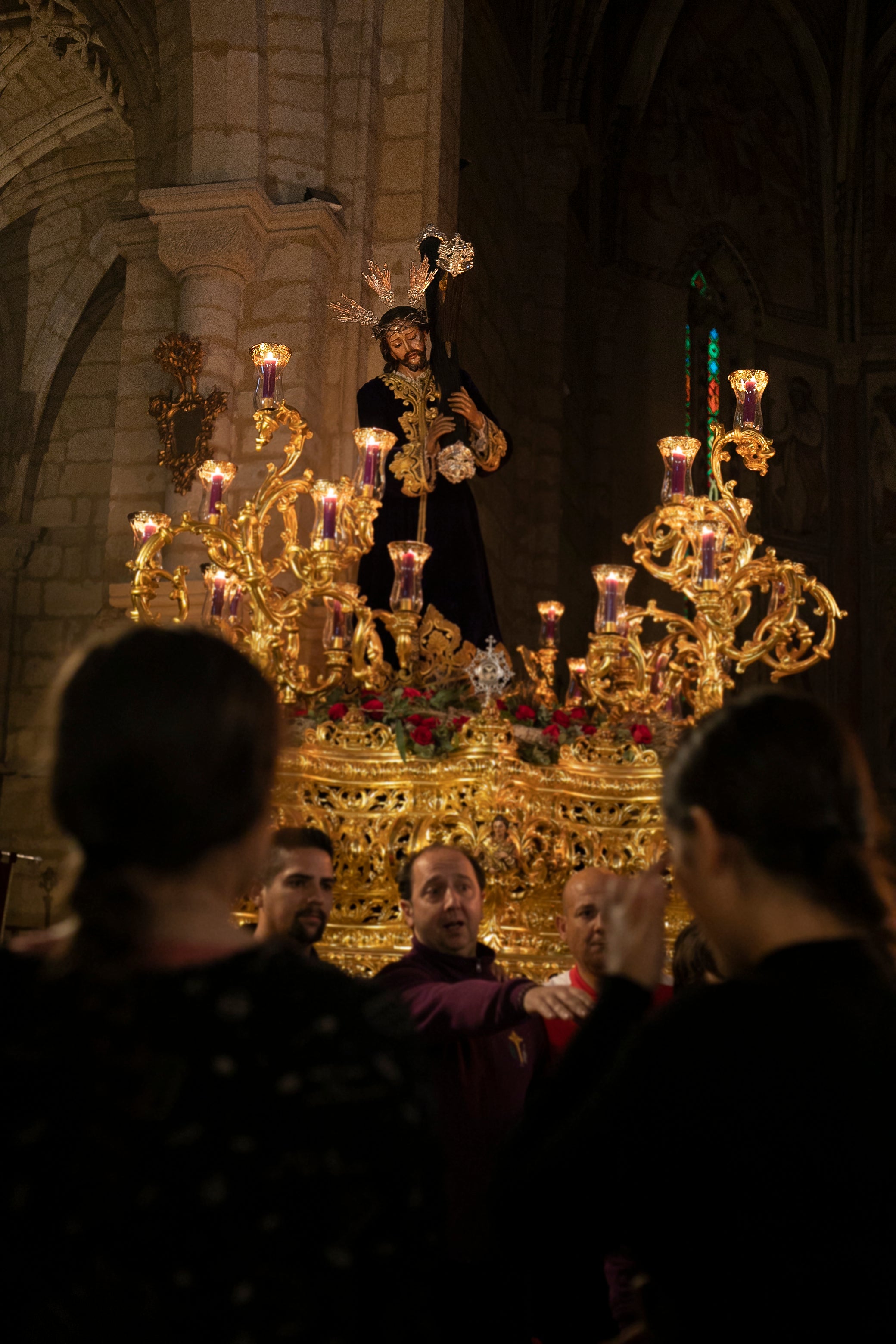 Las imágenes del a hermandad del Calvario del a Semana Santa de Córdoba 2024