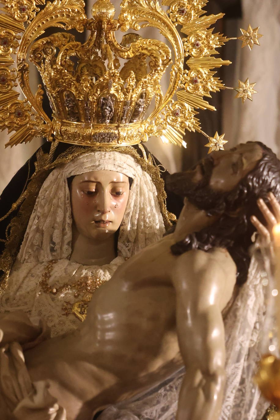 Las imágenes de la hermandad de las Angustias de la Semana Santa de Córdoba 2024