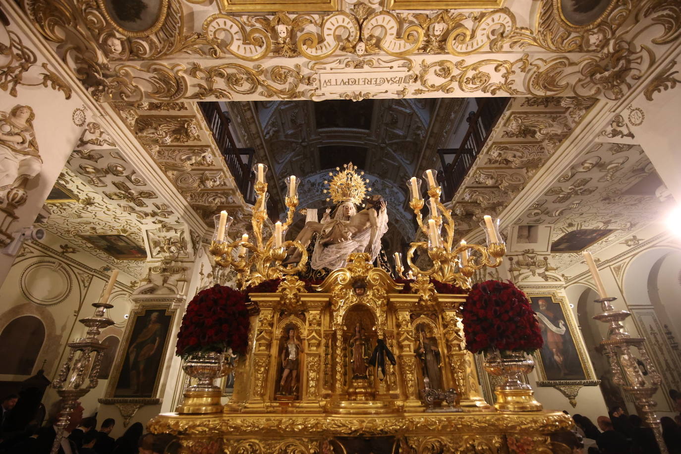 Las imágenes de la hermandad de las Angustias de la Semana Santa de Córdoba 2024