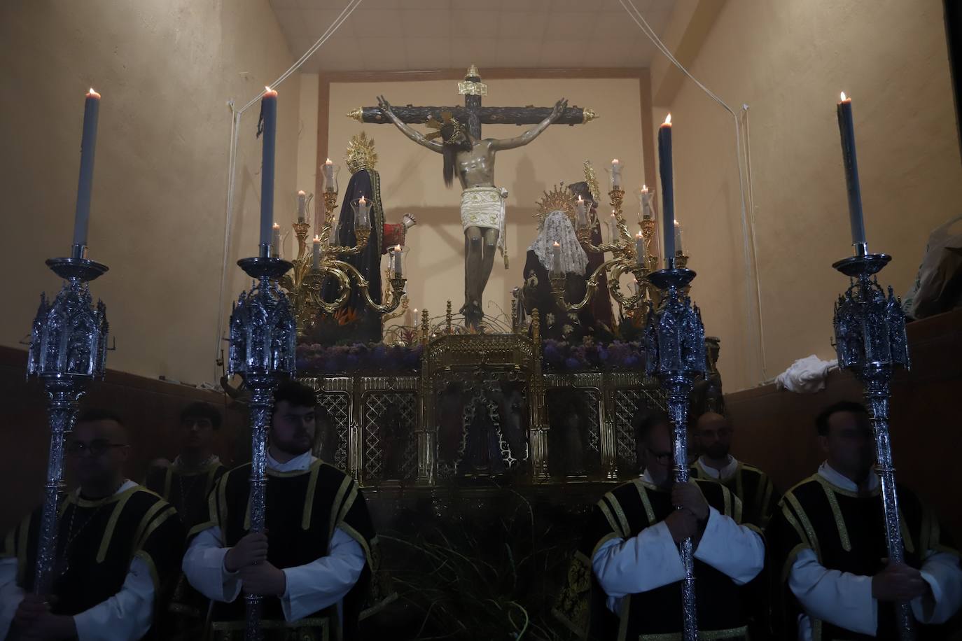 Las imágenes de la hermandad del Cristo de Gracia de la Semana Santa de Córdoba 2024
