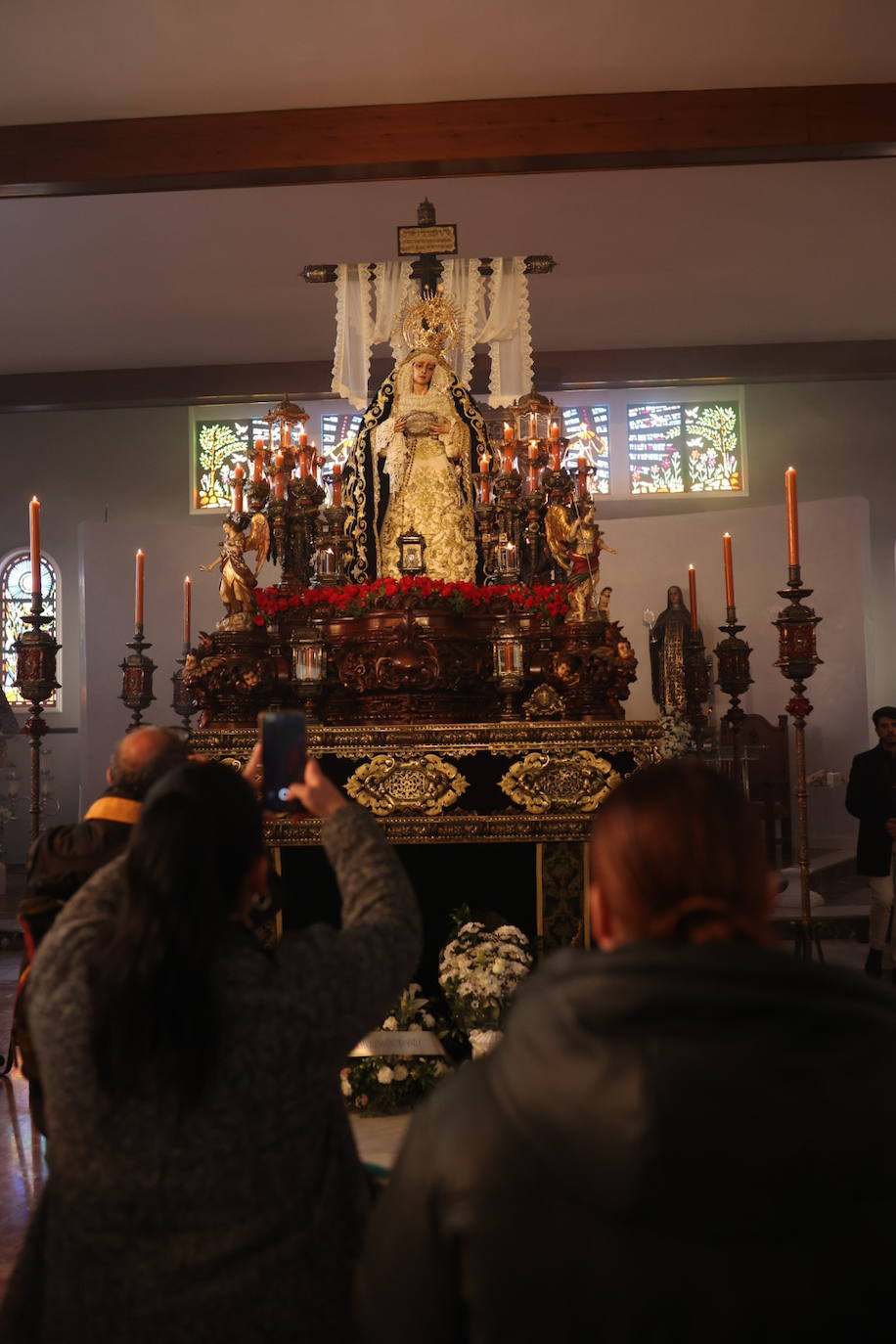 Las imágenes de la hermandad de la Soledad de la Semana Santa de Córdoba 2024