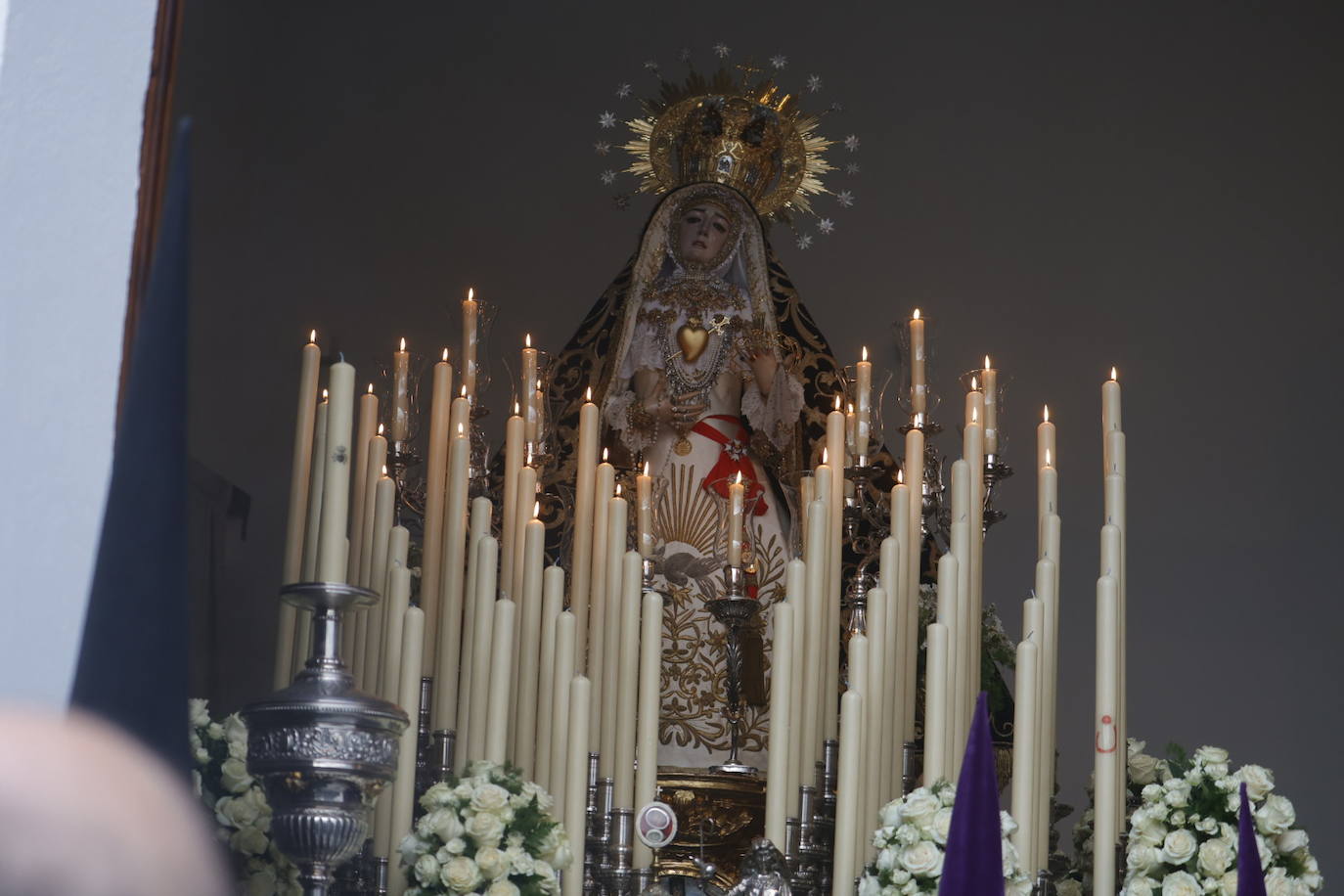 Las imágenes de la hermandad de los Dolores de la Semana Santa de Córdoba 2024