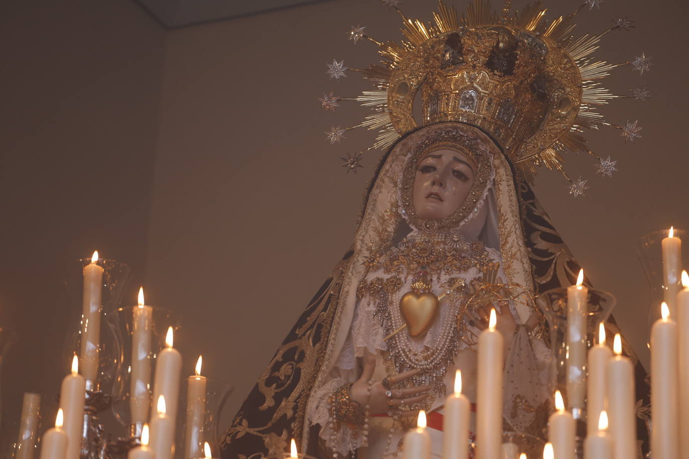 Las imágenes de la hermandad de los Dolores de la Semana Santa de Córdoba 2024