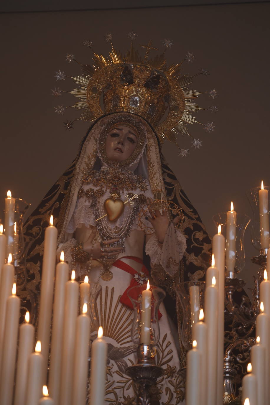 Las imágenes de la hermandad de los Dolores de la Semana Santa de Córdoba 2024