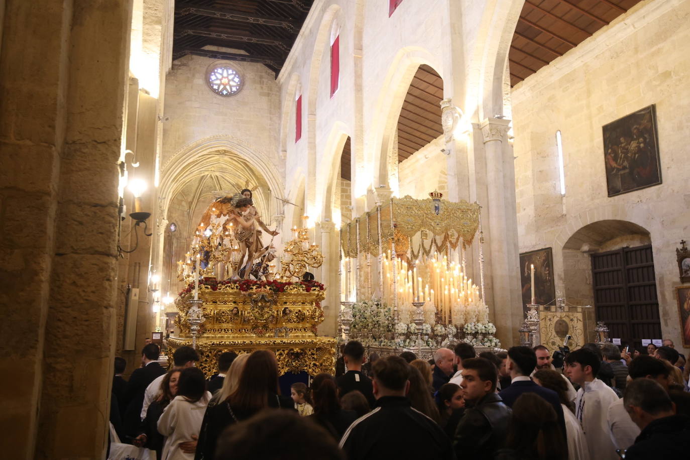 Las imágenes de la hermandad del Resucitado en la Semana Santa de Córdoba 2024