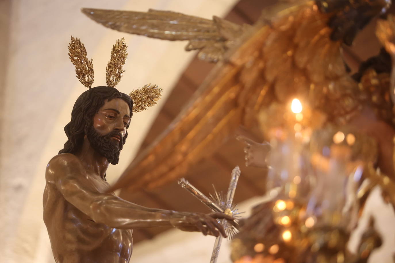 Las imágenes de la hermandad del Resucitado en la Semana Santa de Córdoba 2024