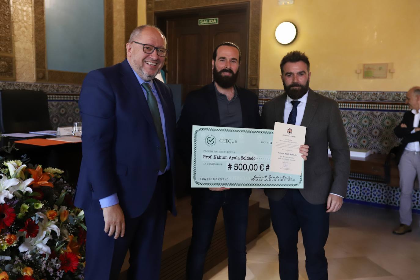 Las imágenes del reconocimiento de la Universidad de Córdoba a los mejores profesores