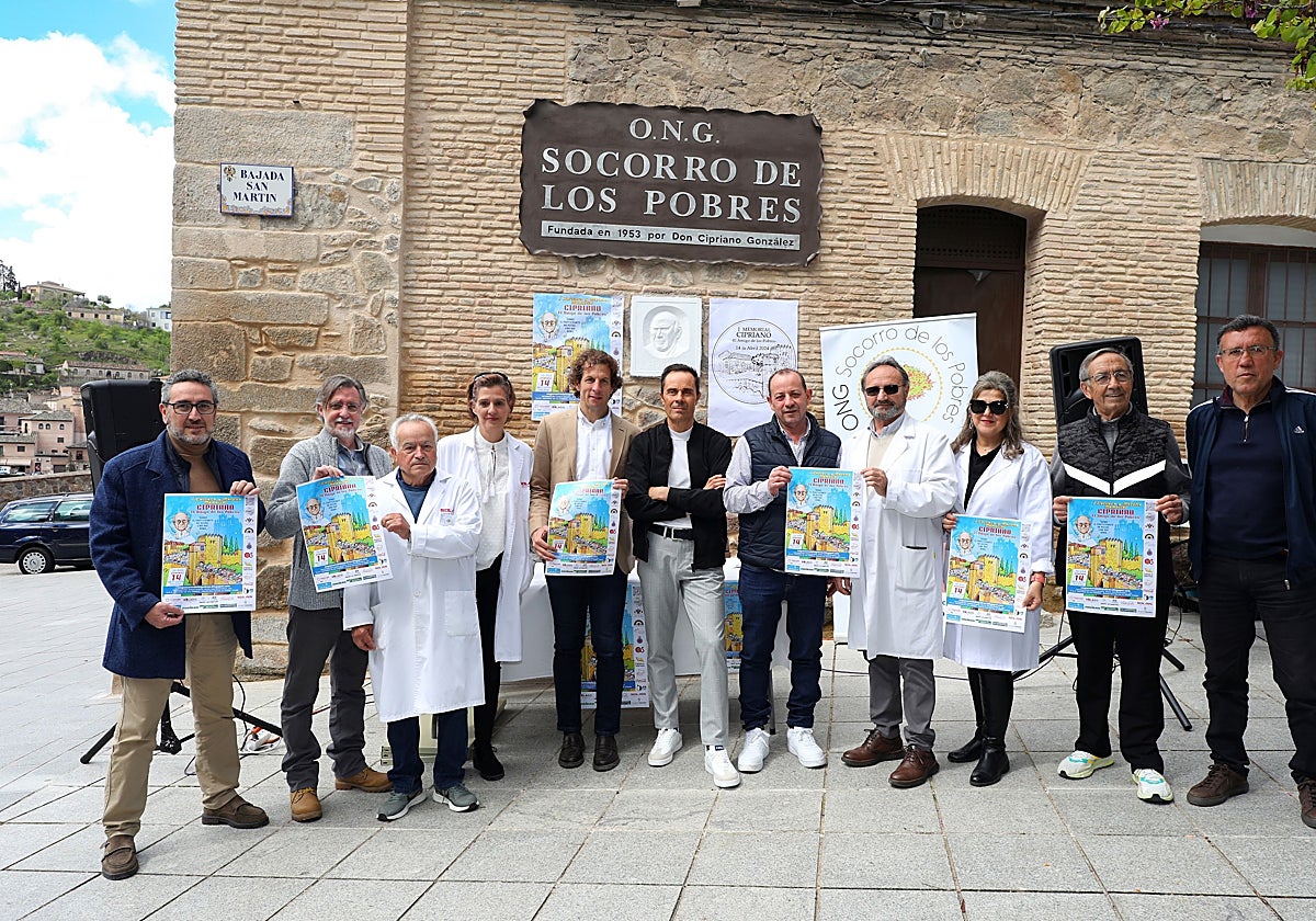 La carrera se presentó en la sede de 'Socorro de los Pobres'