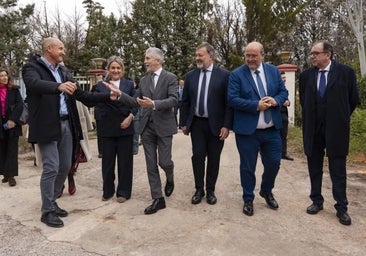 Grande-Marlaska, en Cuenca en el inicio de las obras del Centro de Estudios Penitenciarios