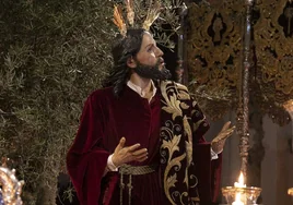 Nuestro Padre Jesús de la Oración en el Huerto, el pasado Domingo de Ramos