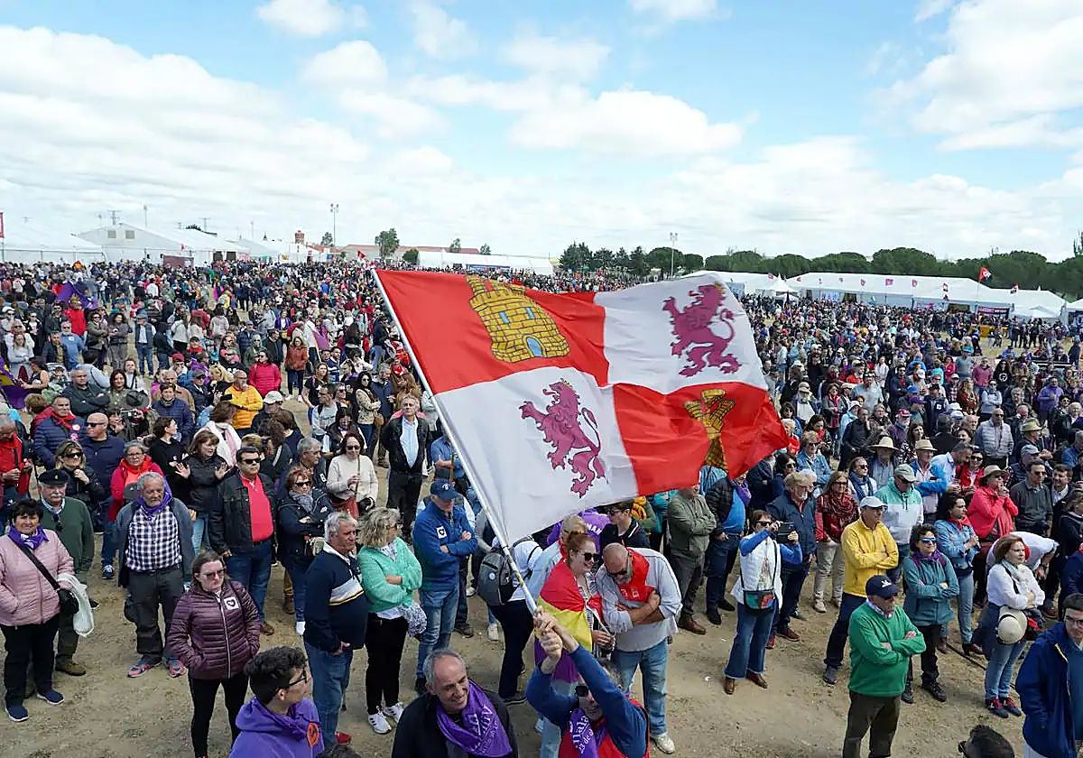 Día de Castilla y León en Villalar de los Comuneros (Valladolid), en una imagen de archivo