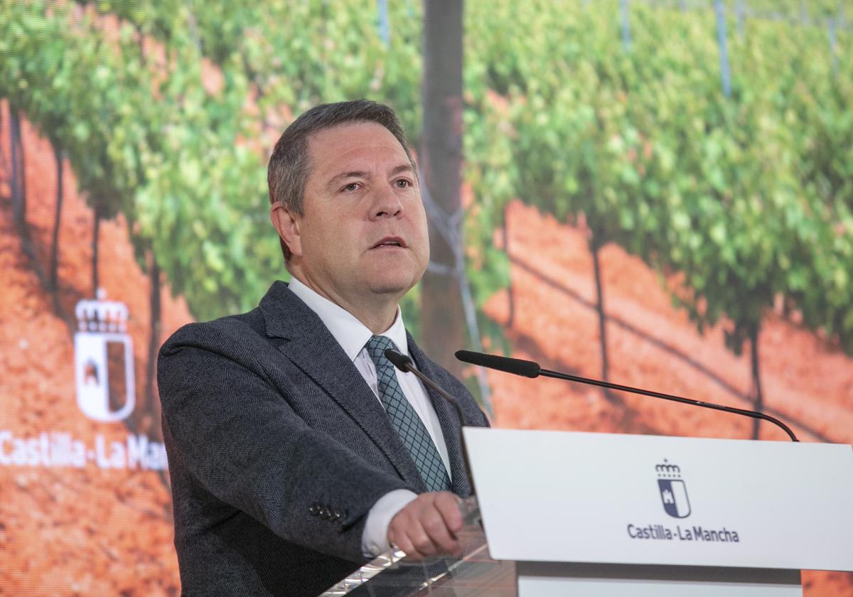 El presidente de Castilla-La Mancha, Emiliano García-Page