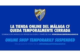 Colapsa la tienda online del Málaga CF en el lanzamiento de su nueva camiseta