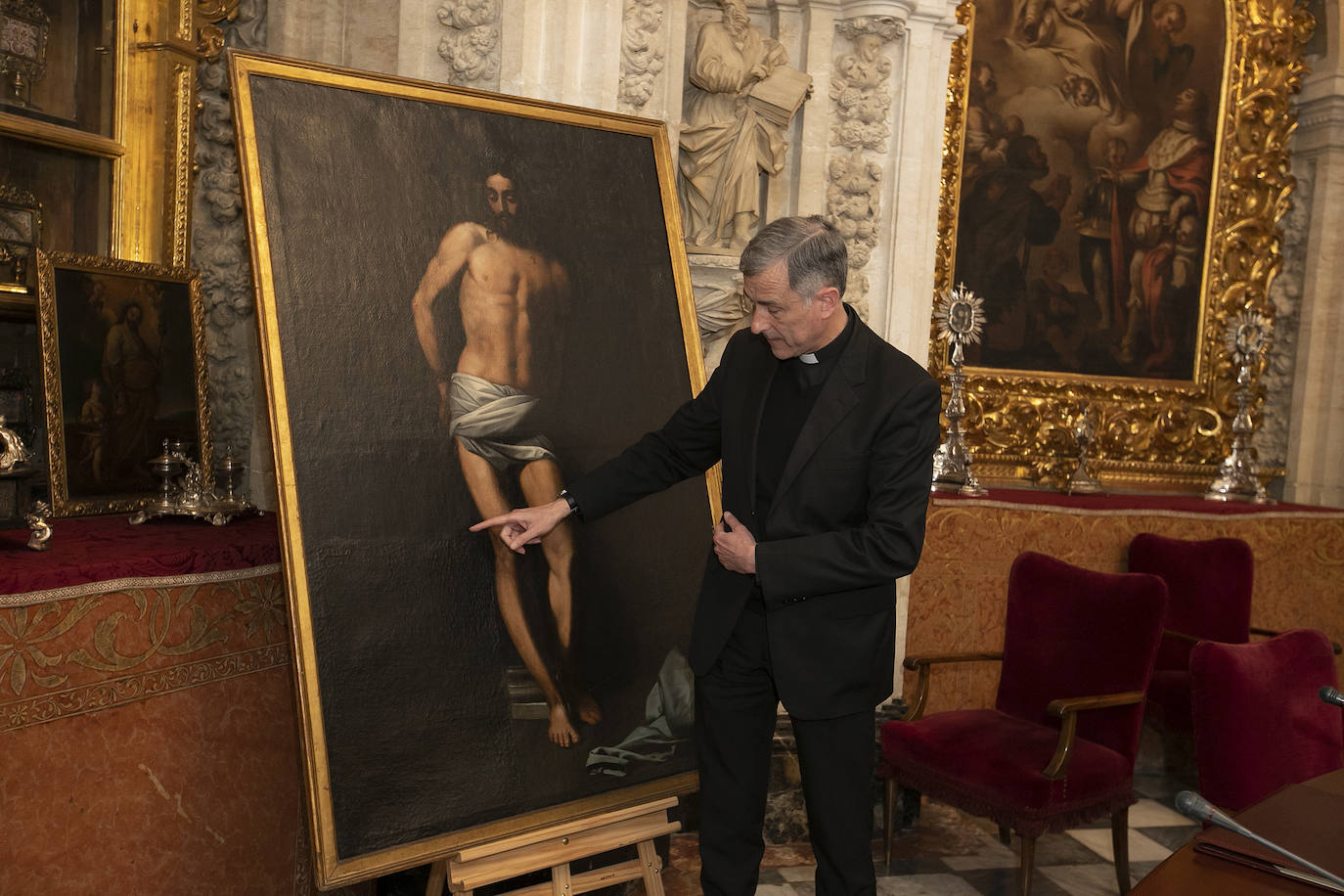 Fotos: al detalle, el cuadro de Alonso Cano adquirido por el Cabildo Catedral de Córdoba