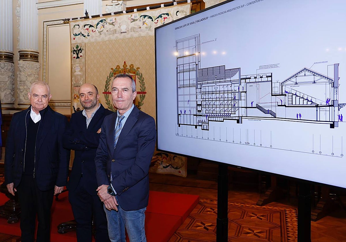 Presentación de los plazos para la licitación de las obra del teatro Lope de Vega de Valladolid