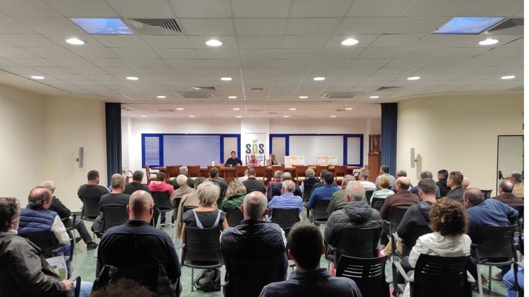 Imagen del acto celebrado en la Comunidad de Regantes de Casinos (Valencia)