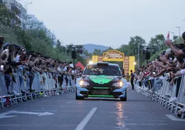 Las mejores imágenes de la ceremonia de salida del Rallye Sierra Morena 2024