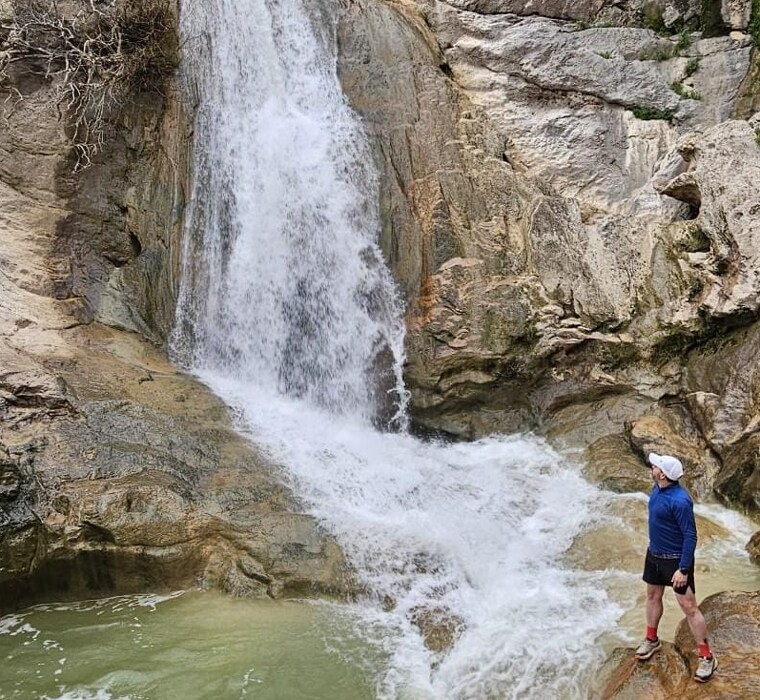 Otro de los tramos de la Garganta del río la Hoz en Rute