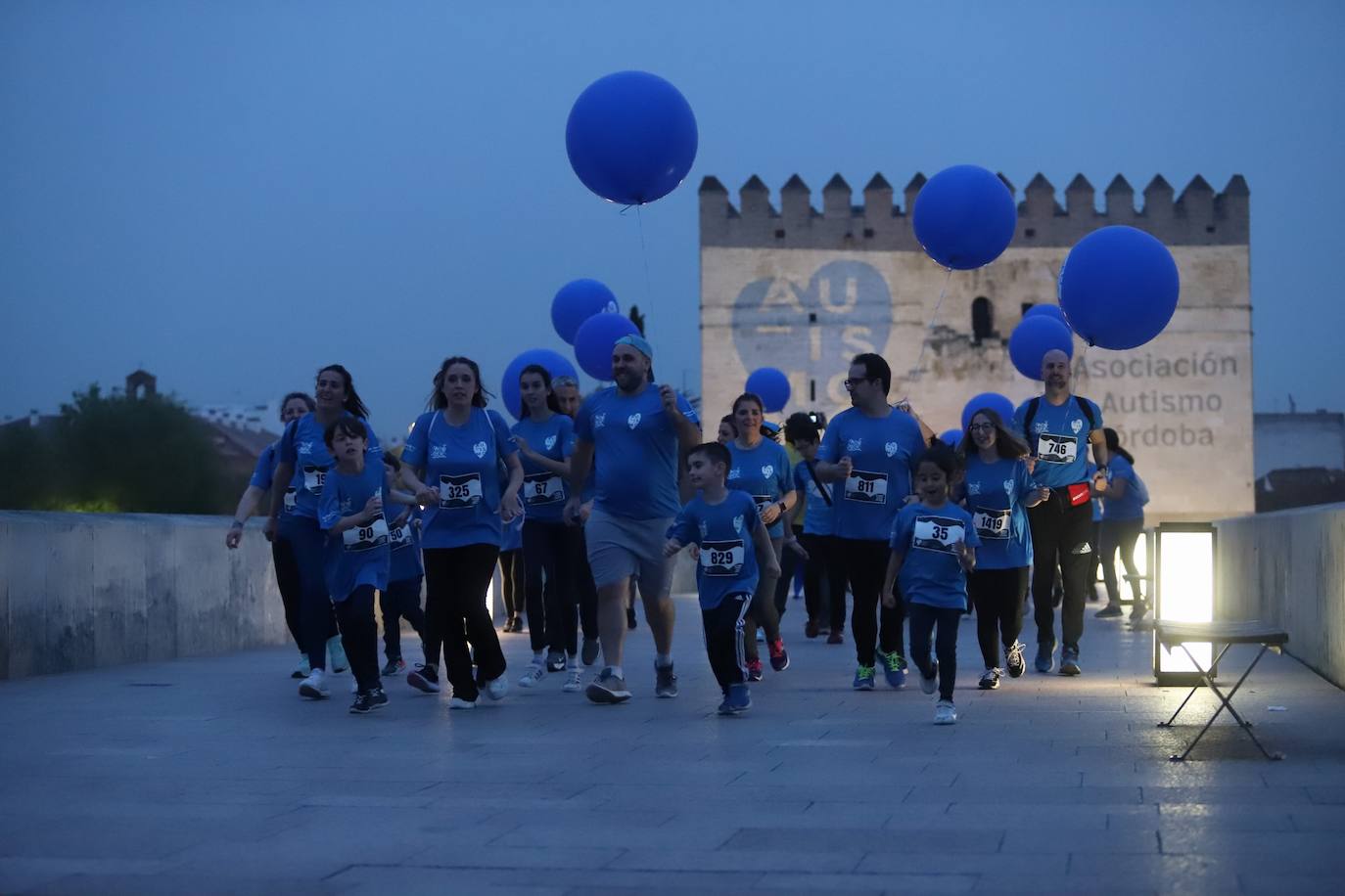 Las imágenes de la solidaria Carrera por el Autismo en Córdoba