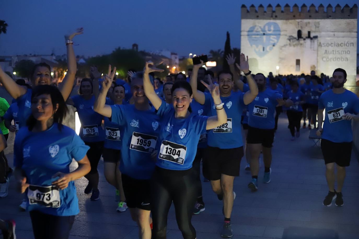 Las imágenes de la solidaria Carrera por el Autismo en Córdoba