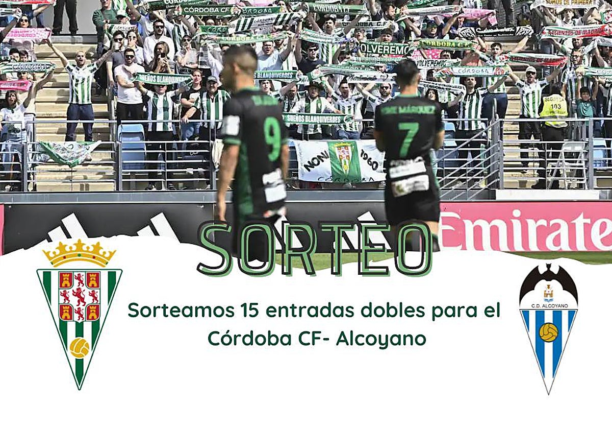 ABC Córdoba te regala 15 entradas dobles para el Córdoba CF - Alcoyano del sábado 13