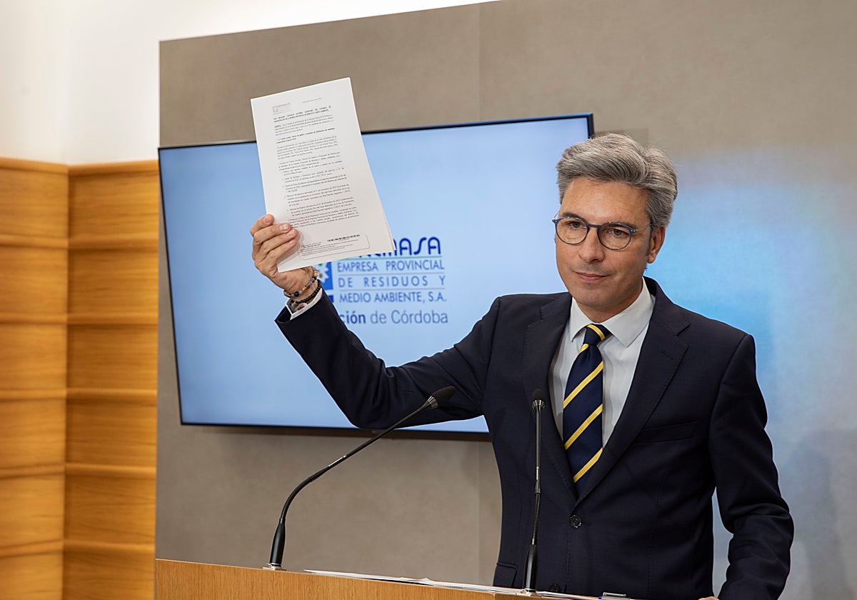 El presidente de la entidad dependiente de la Diputación, Andrés Lorite