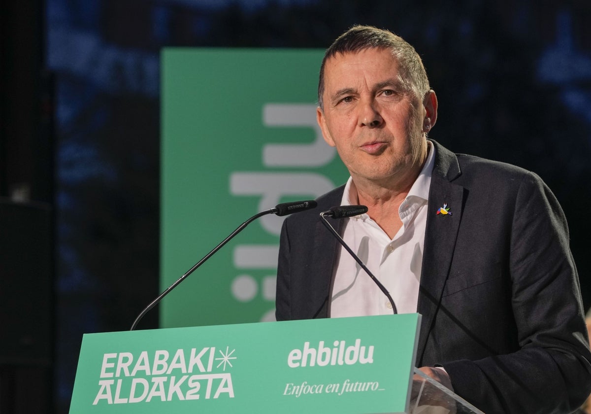 Arnaldo Otegi, coordinador general de EH Bildu