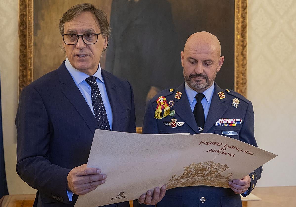 García-Carbayo, este miércoles en Salamanca