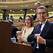 Feijóo, a Sánchez: «¡Qué valiente es con los dictadores muertos y qué sumiso con los vivos!»