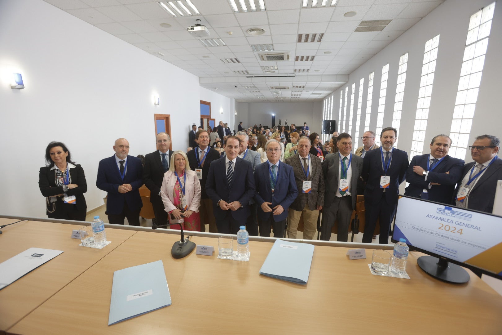 Las imágenes de la asamblea general de la patronal cordobesa CECO