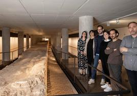 El IVAM pone en valor el patrimonio arqueológico de la muralla medieval en su renovada sala Pinazo