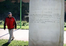 Vandalizan el monumento en homenaje a los fusilados del franquismo en el Campo de Tiro de Puentecastro en León