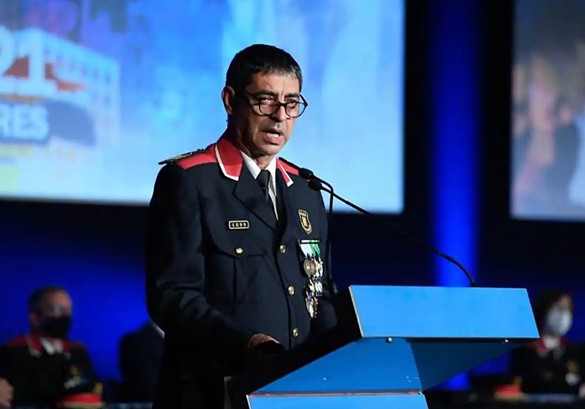 El mayor de los Mossos, Josep Lluís Trapero