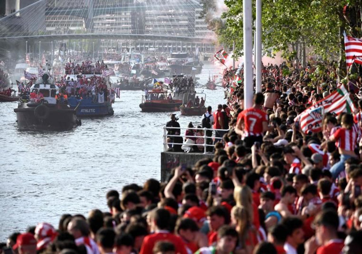 La llegada de la Gabarra