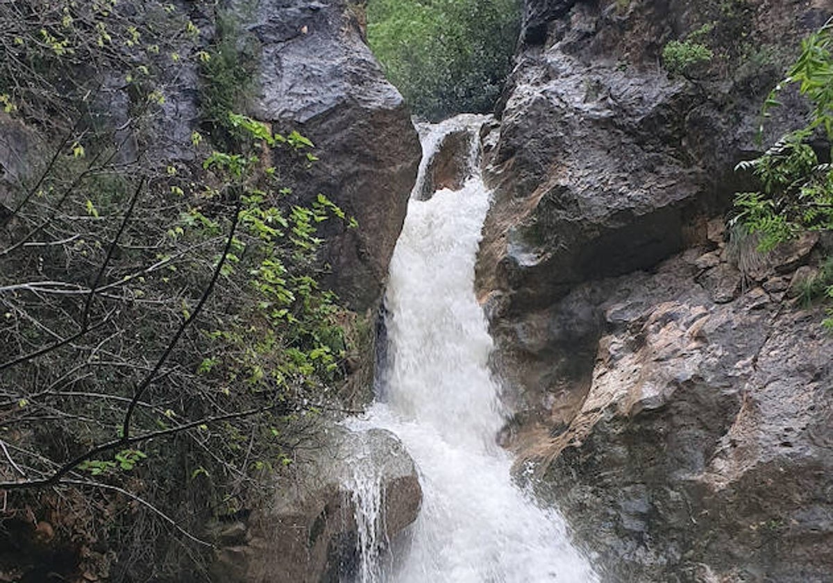 Desembocadura del Cañón del río La Hoz, en Rute, un escenario que hay que visitar en épocas de crecida