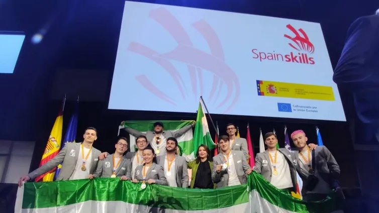Un alumno de Palma del Río gana el Campeonato Nacional de FP SpainsKills