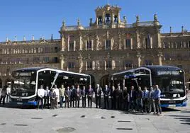 Salamanca estrena sus primeros autobuses eléctricos