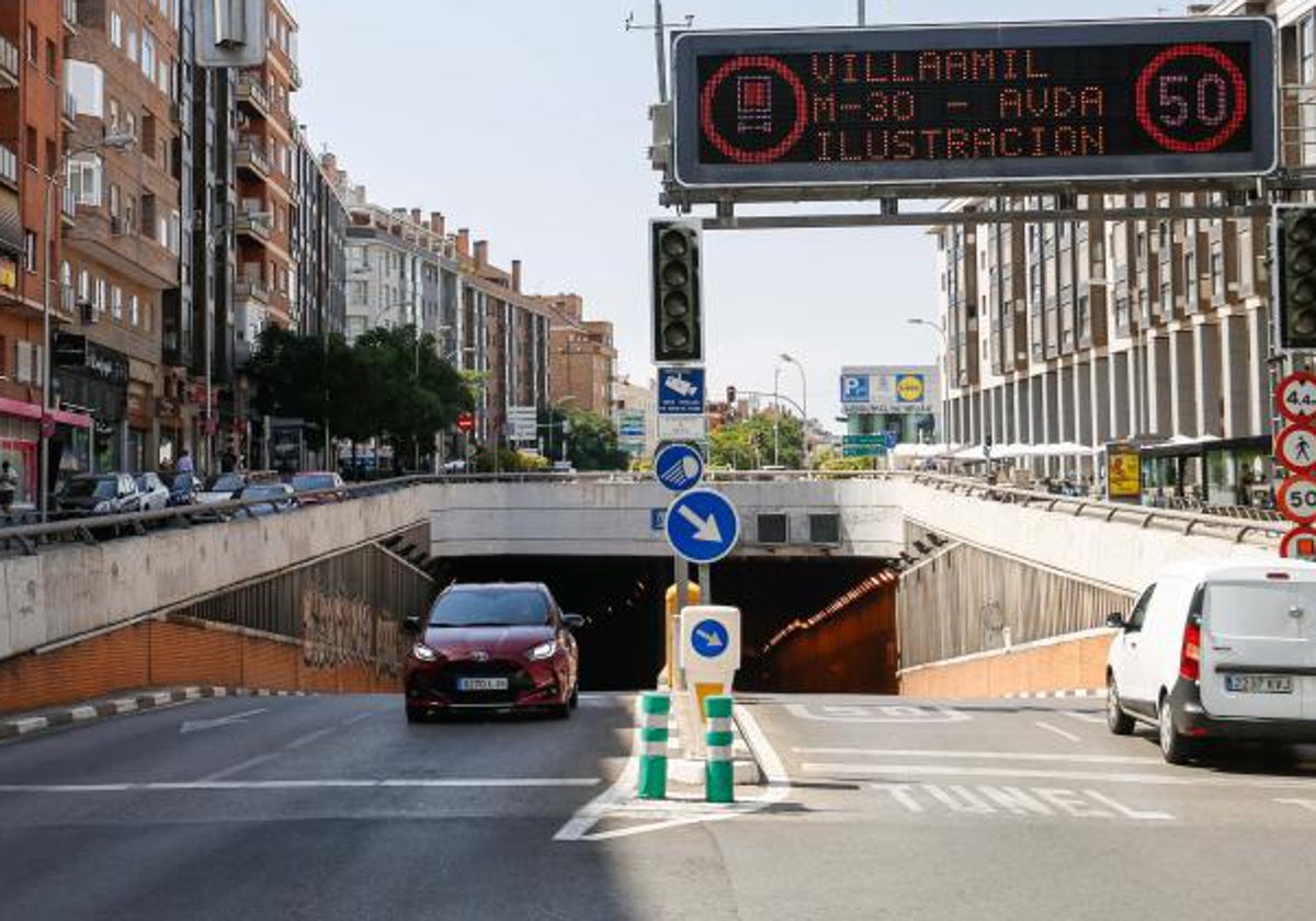 El túnel de Sor Ángela de la Cruz, donde se instalarán paneles