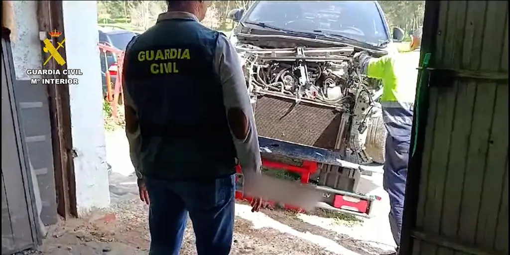 Operación  Hoyo 13 : desarticulan una banda que robaba coches en Madrid y Castilla La Mancha y los desguazaba en talleres ilegales