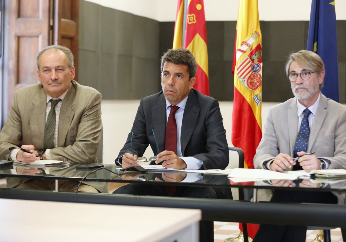 Imagen del presidente de la Generalitat Valenciana, Carlos Mazón