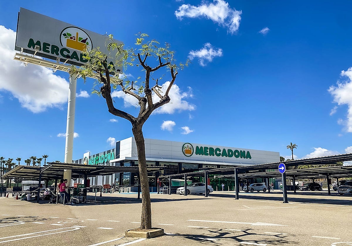 Imagen de un supermercado de Mercadona en Alicante