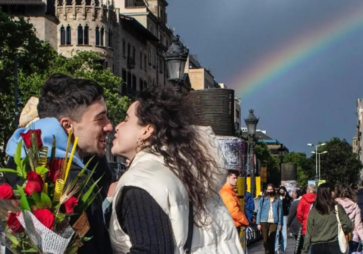 La Aemet alerta del tiempo que hará el día de Sant Jordi en Barcelona